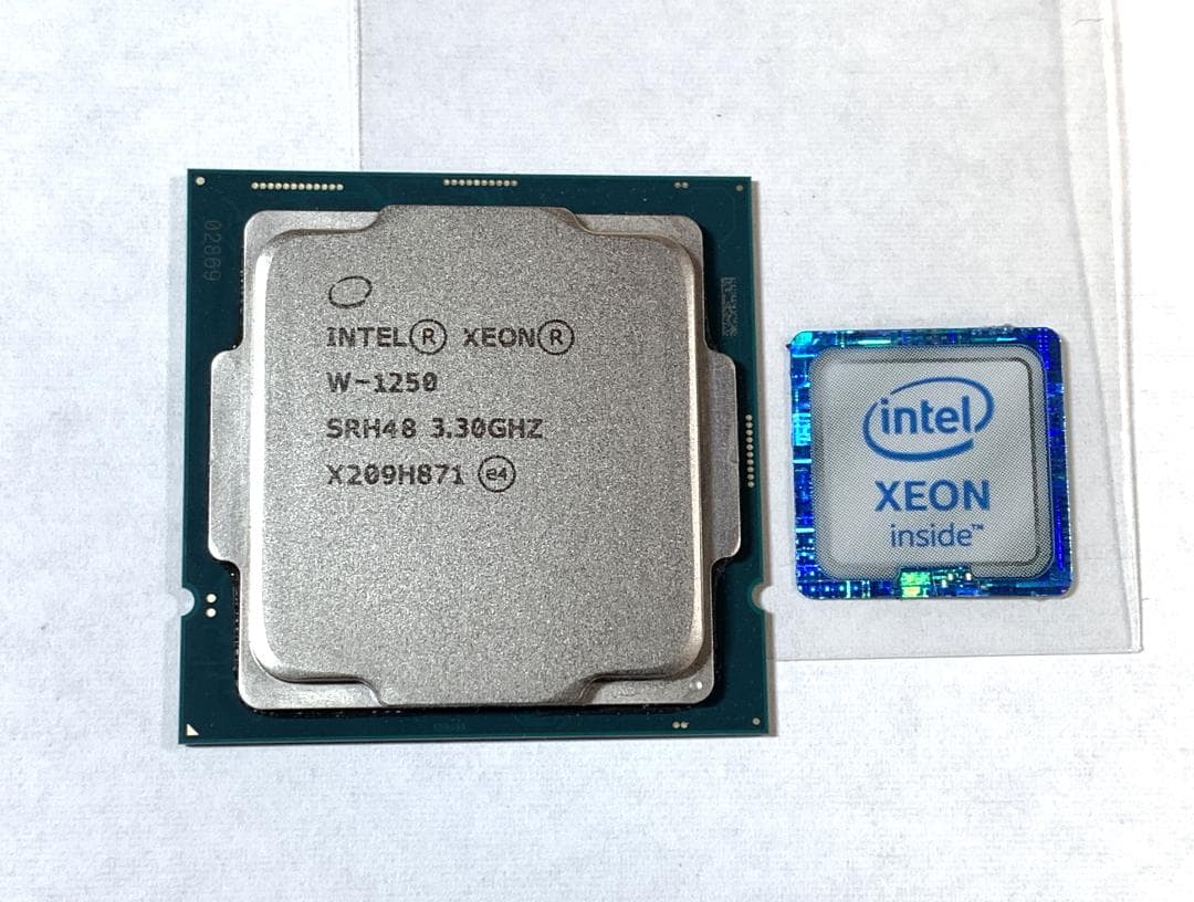 CPU intel XEON W-1250 3.30GHz SRH48 LGA1200