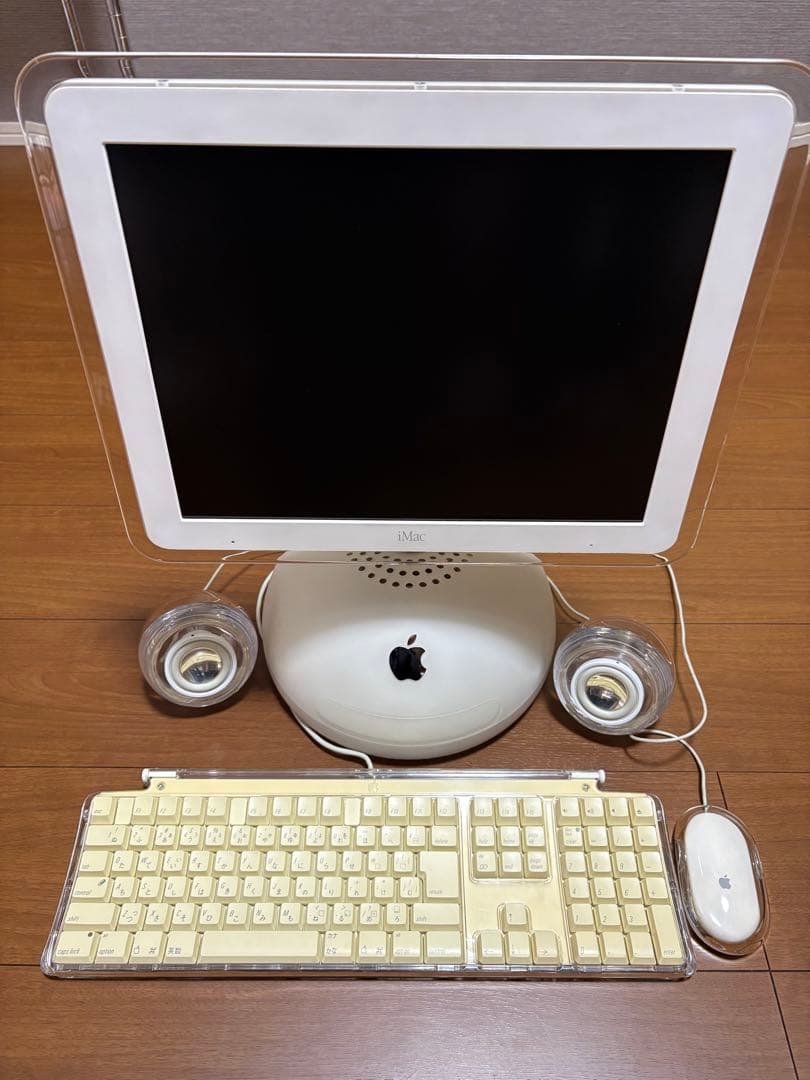 Apple iMac G4 15inch 動作確認、初期化済み
