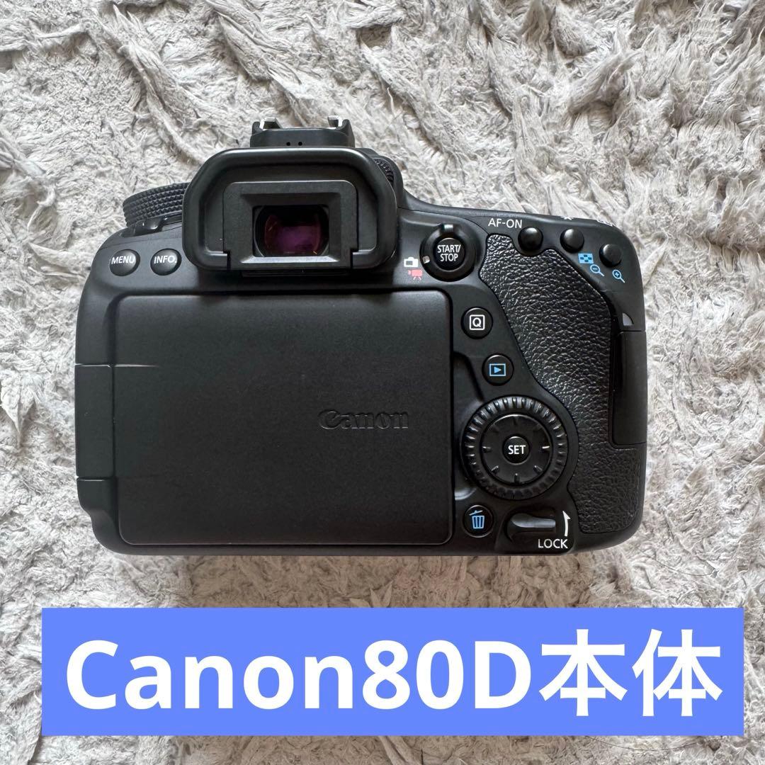 Canon EOS 80D デジタル一眼レフカメラ 望遠レンズセット