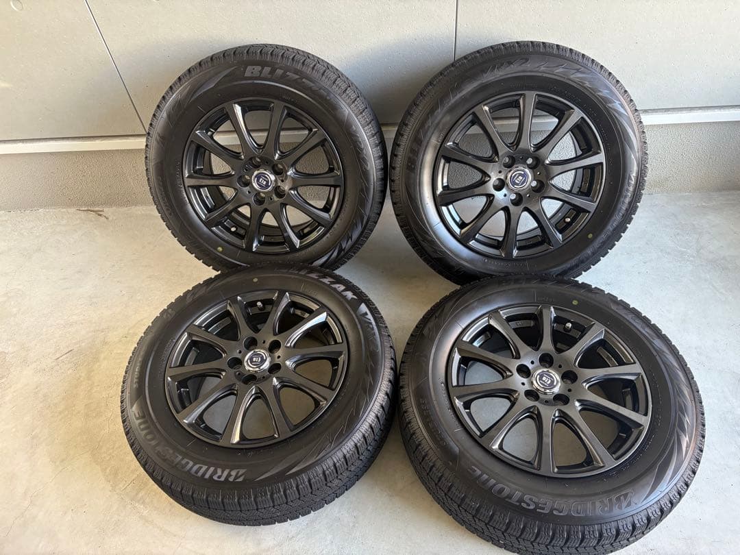 極美品　195/65R15 pcd100 スタッドレス VRX2プリウスカローラ