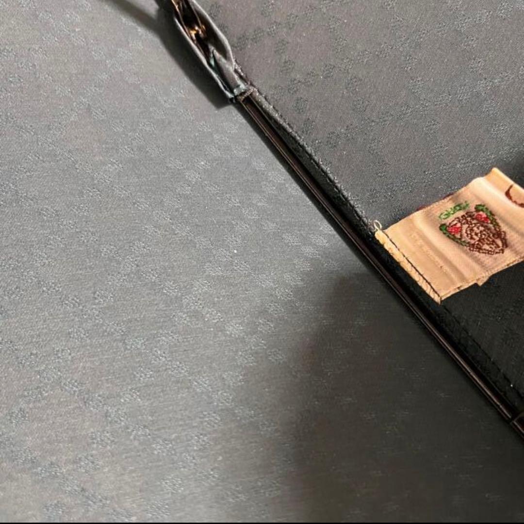 希少　GUCCI umbrella グッチ　アンブレラ　傘　オールドグッチ