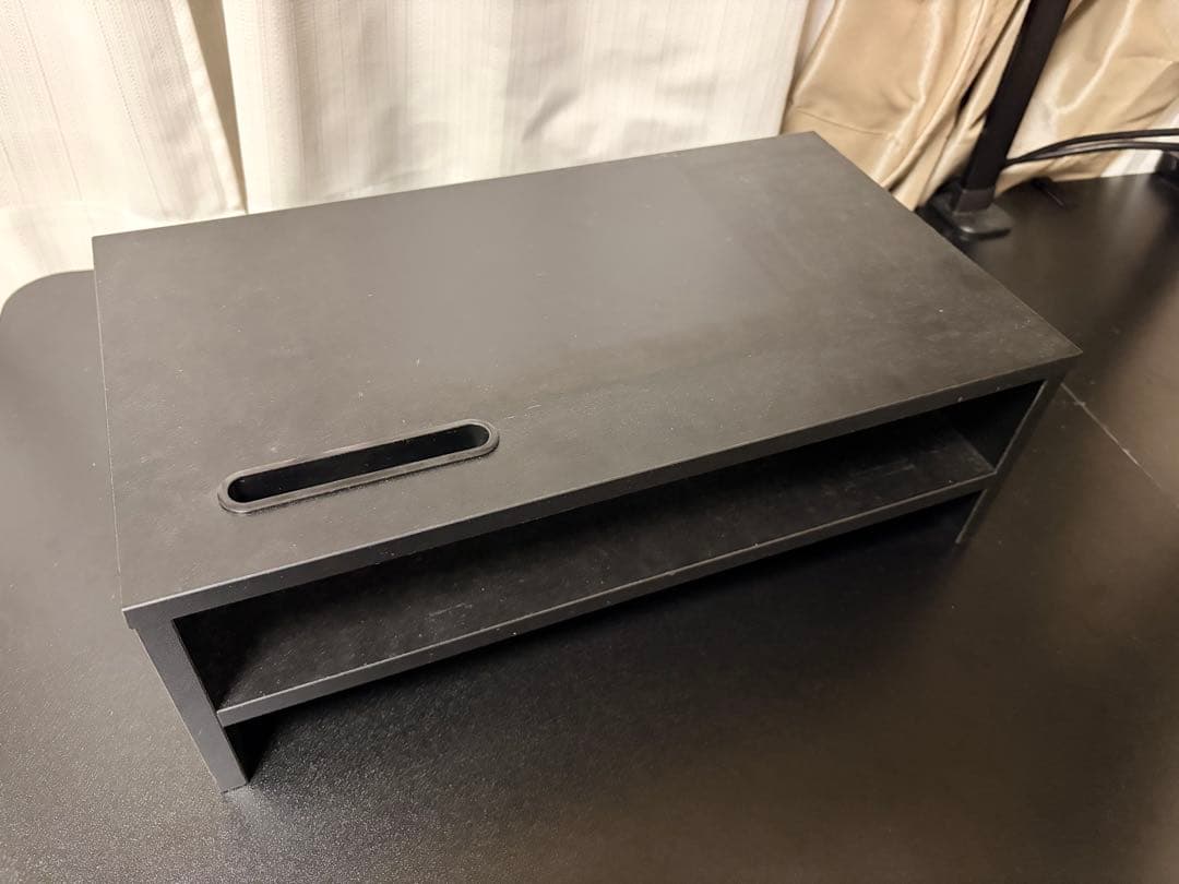 【美品】昇降デスク 140cm×60cm モニタースタンド付き