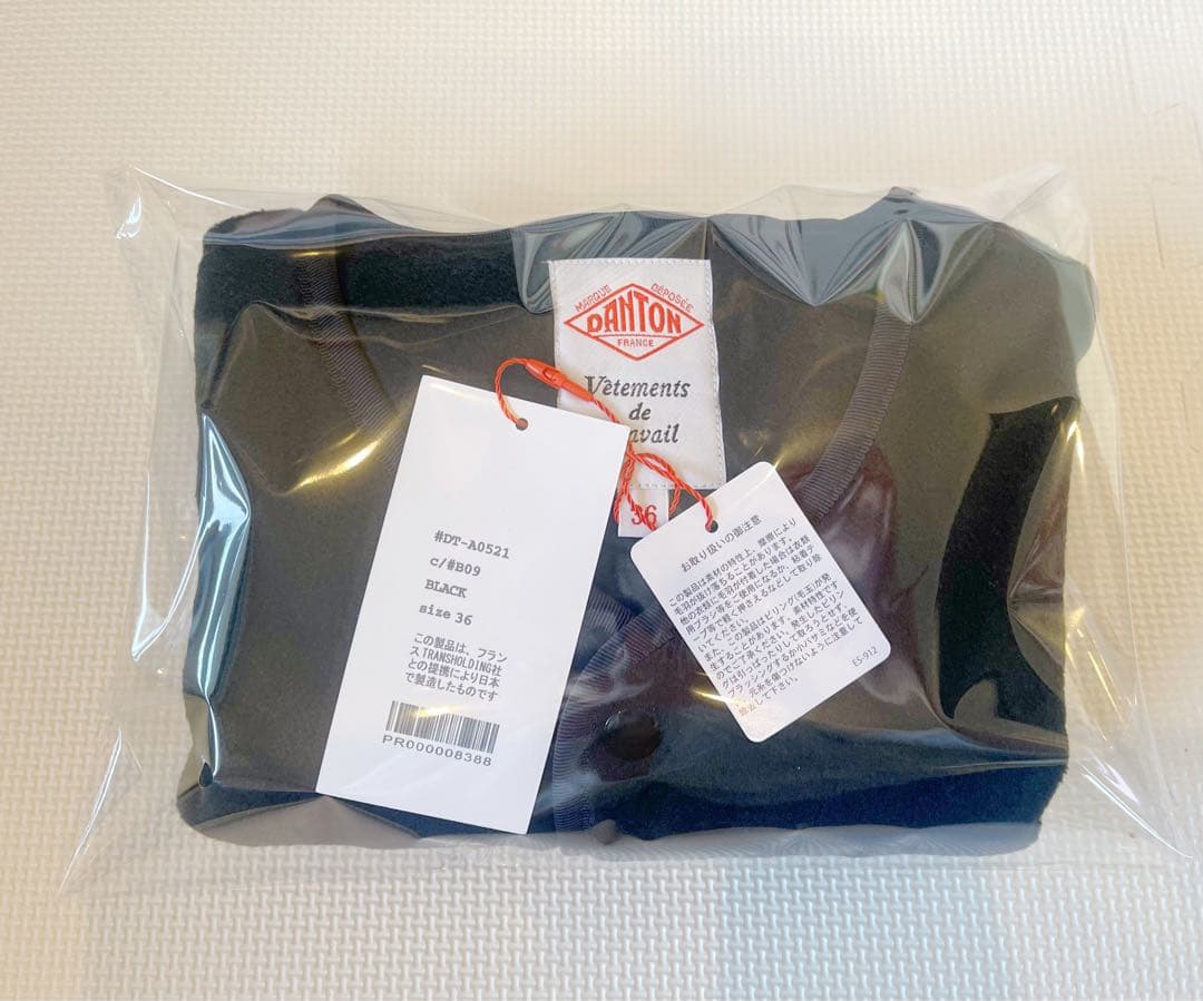 ◉新品DANTON/ダントンフリースノーカラーベスト（36）