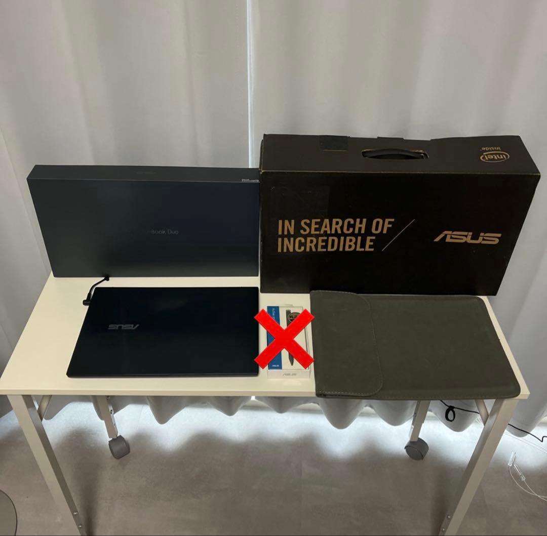 ASUS ZenBook Duo デュアルディスプレイ