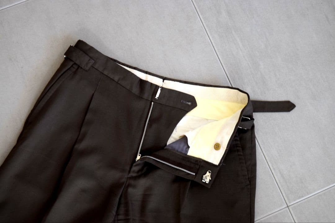 Fendart フェンダール one tuck トラウザー　37 ANSNAM