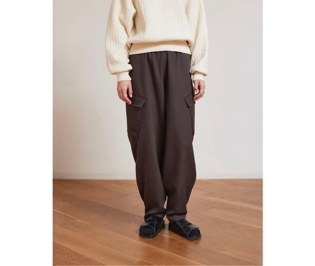 K様　PHEENY wool twill military easypants