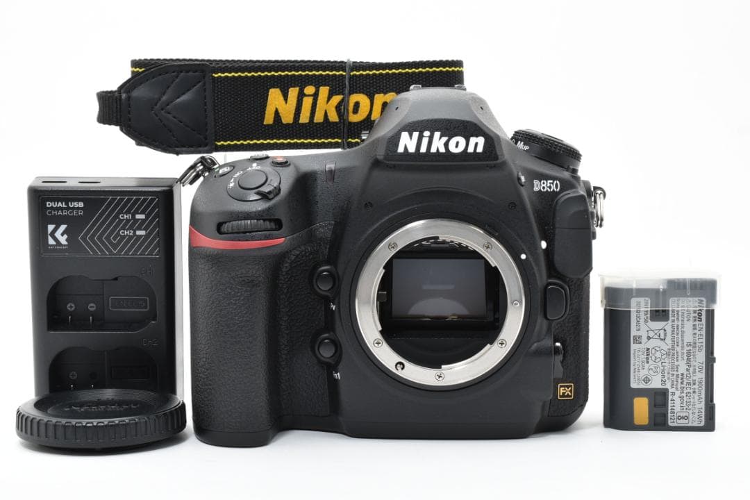 【極美品】Nikon D850 ボディ｜ショット数わずか 8,259枚