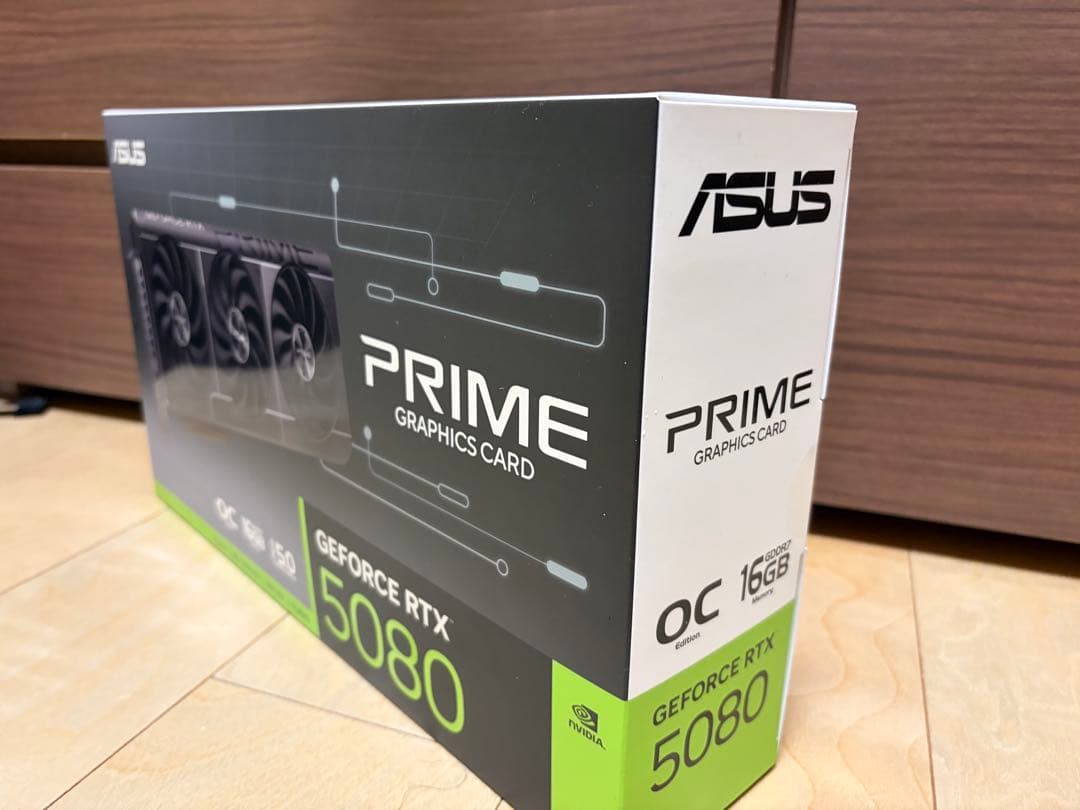 【購入証明付未開封】RTX 5080 ASUS Prime OC 16GB