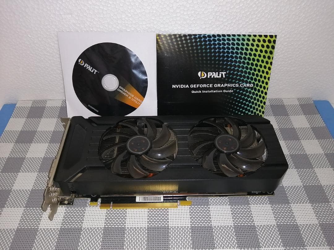 Palit GTX1070Ti 8GB DUAL GeForce　正常動作品