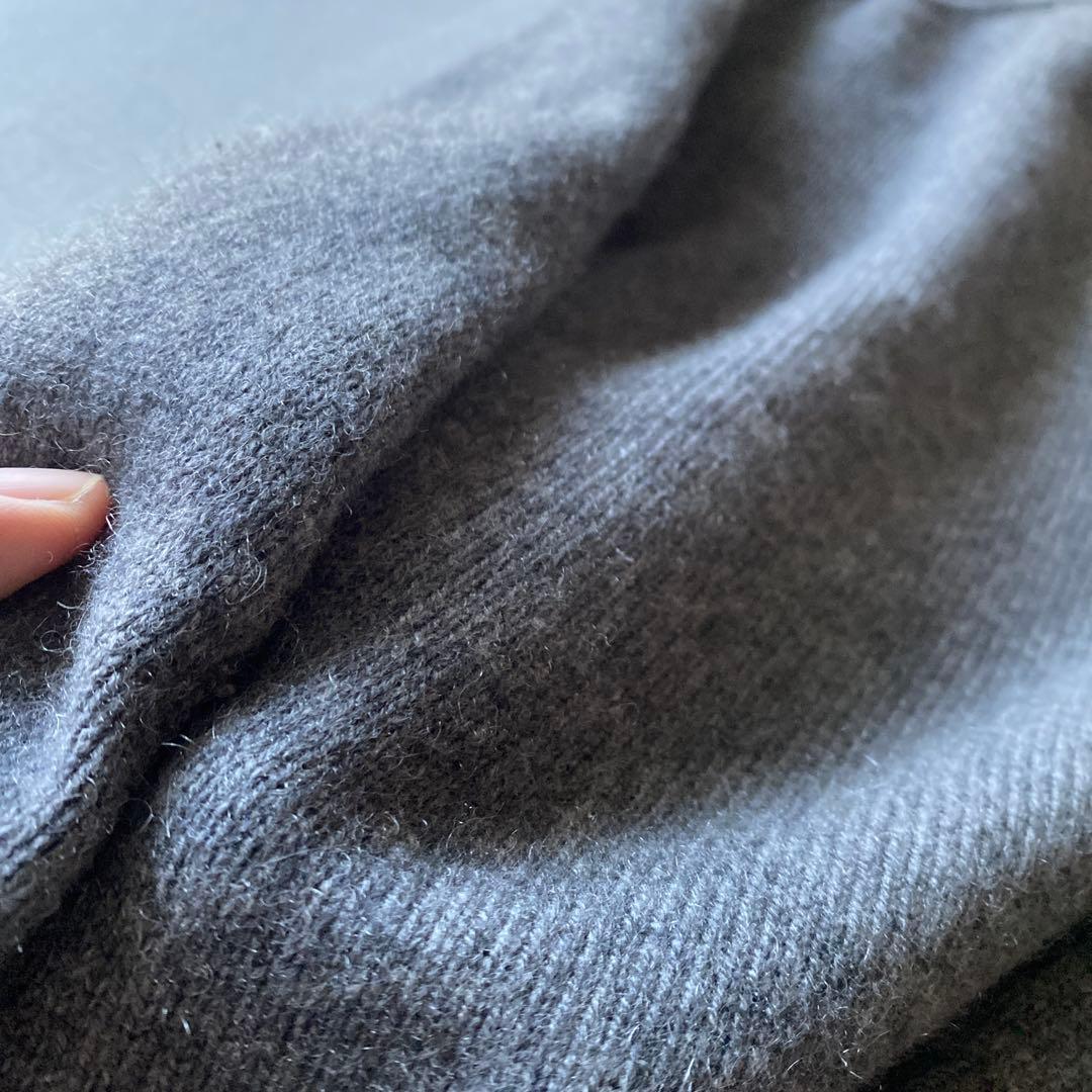 80s Pringle カシミヤニットセーター vネック アーガイル柄 42