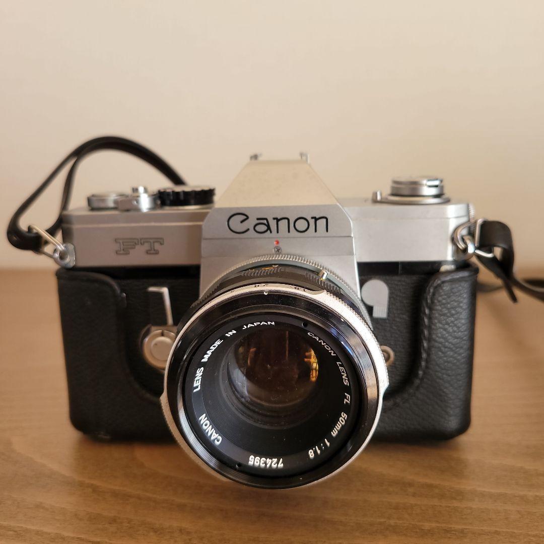 Canon FT フィルムカメラ 50mmレンズ付き