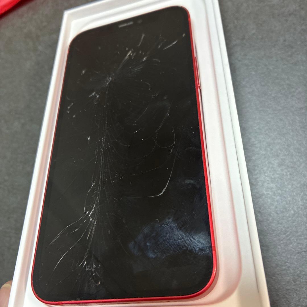 iphone12mini ヒビ割れ　初期化済み　ジャンク品