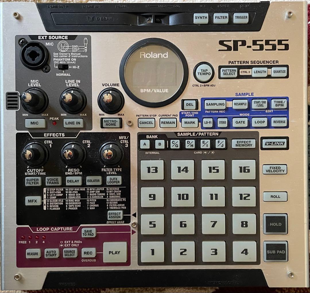 Roland SP-555 サンプラー