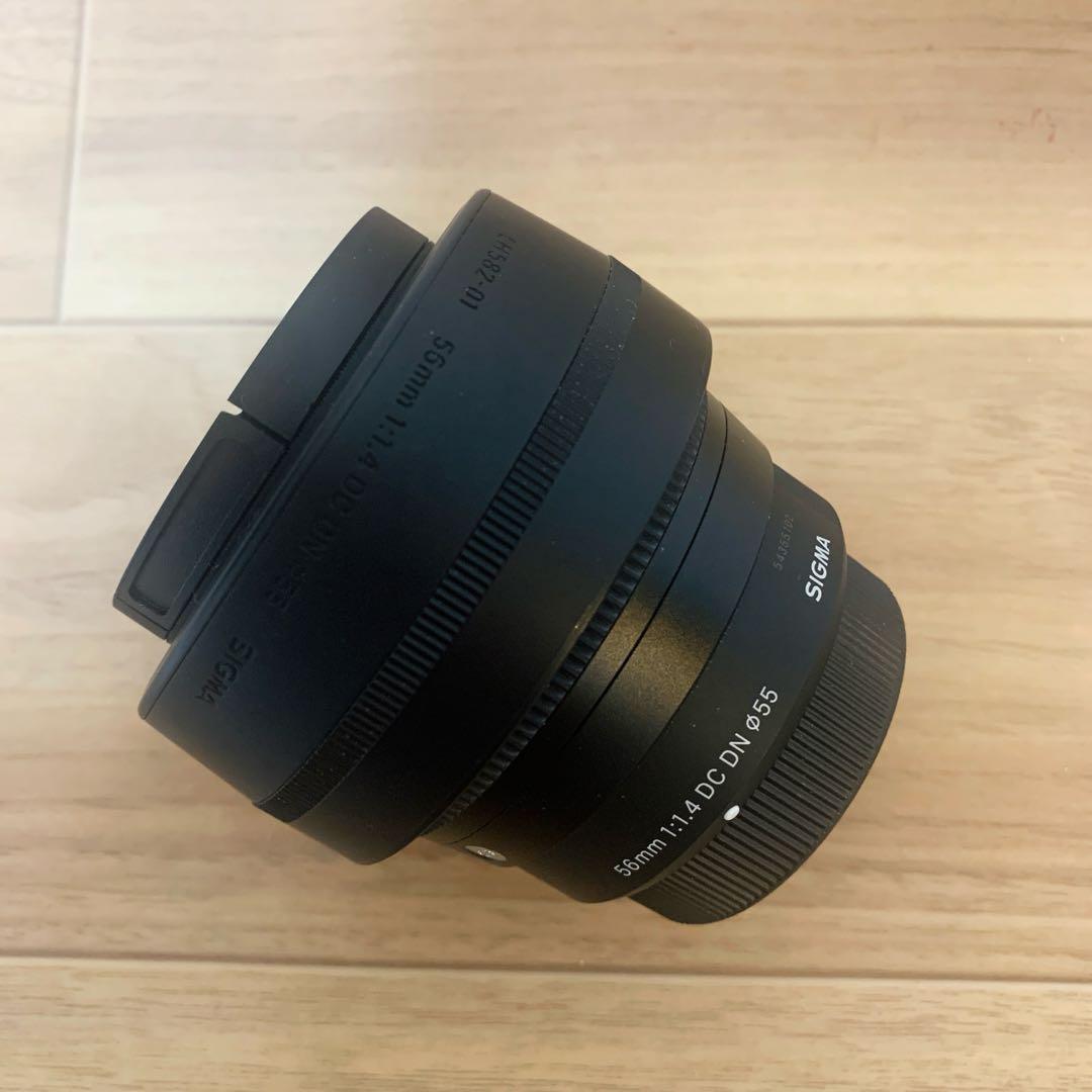 SIGMA 56mm F1.4 DC DN レンズ　マイクロフォーサーズ用