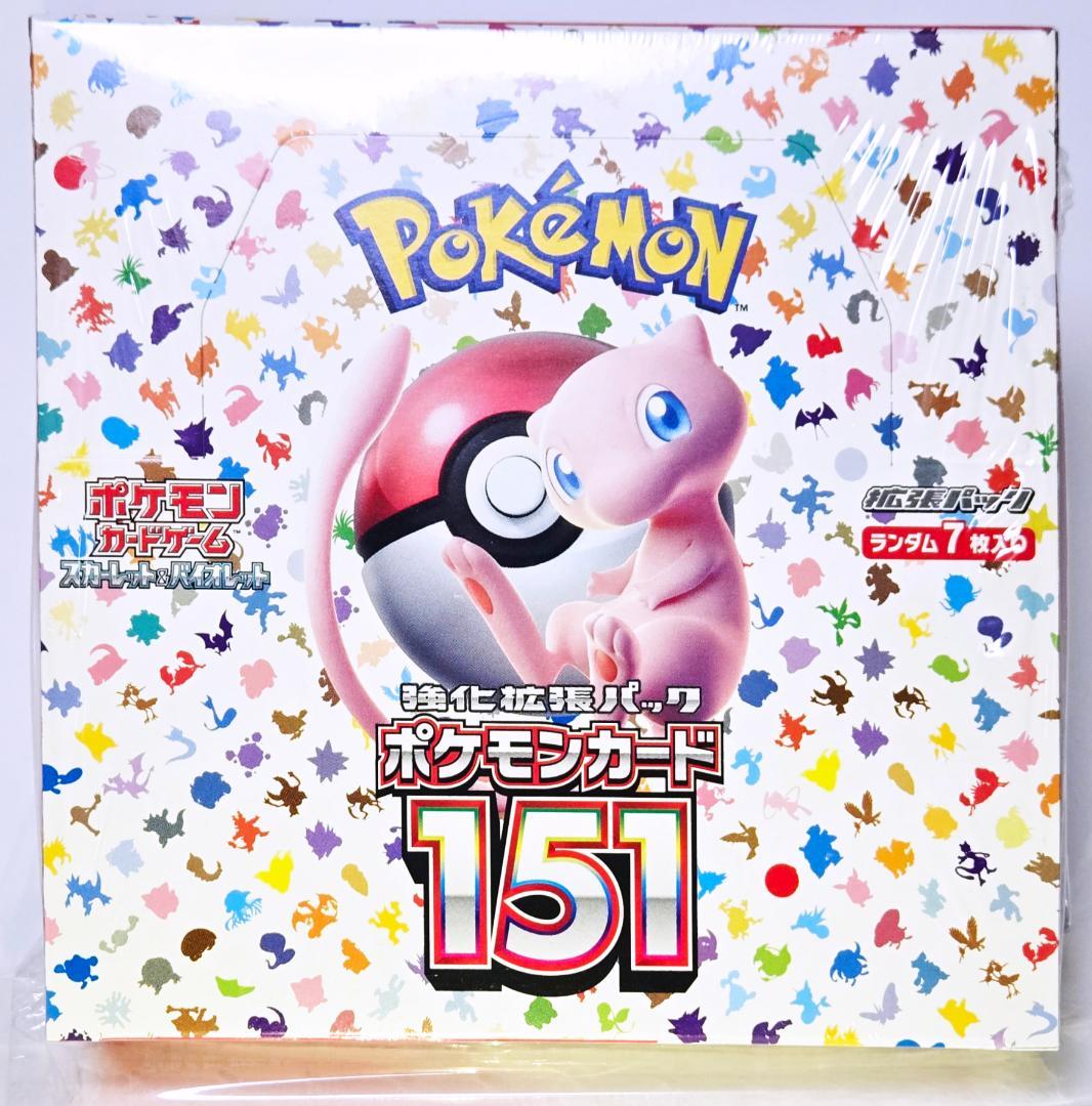 ポケモンカード151 1BOX 新品未開封 シュリンク付き