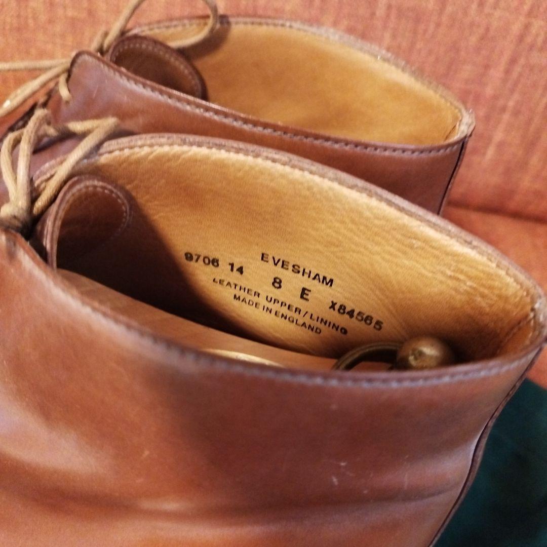 じ*ふ様 Crockett & Jones EVESHAM UK8E チャッカ