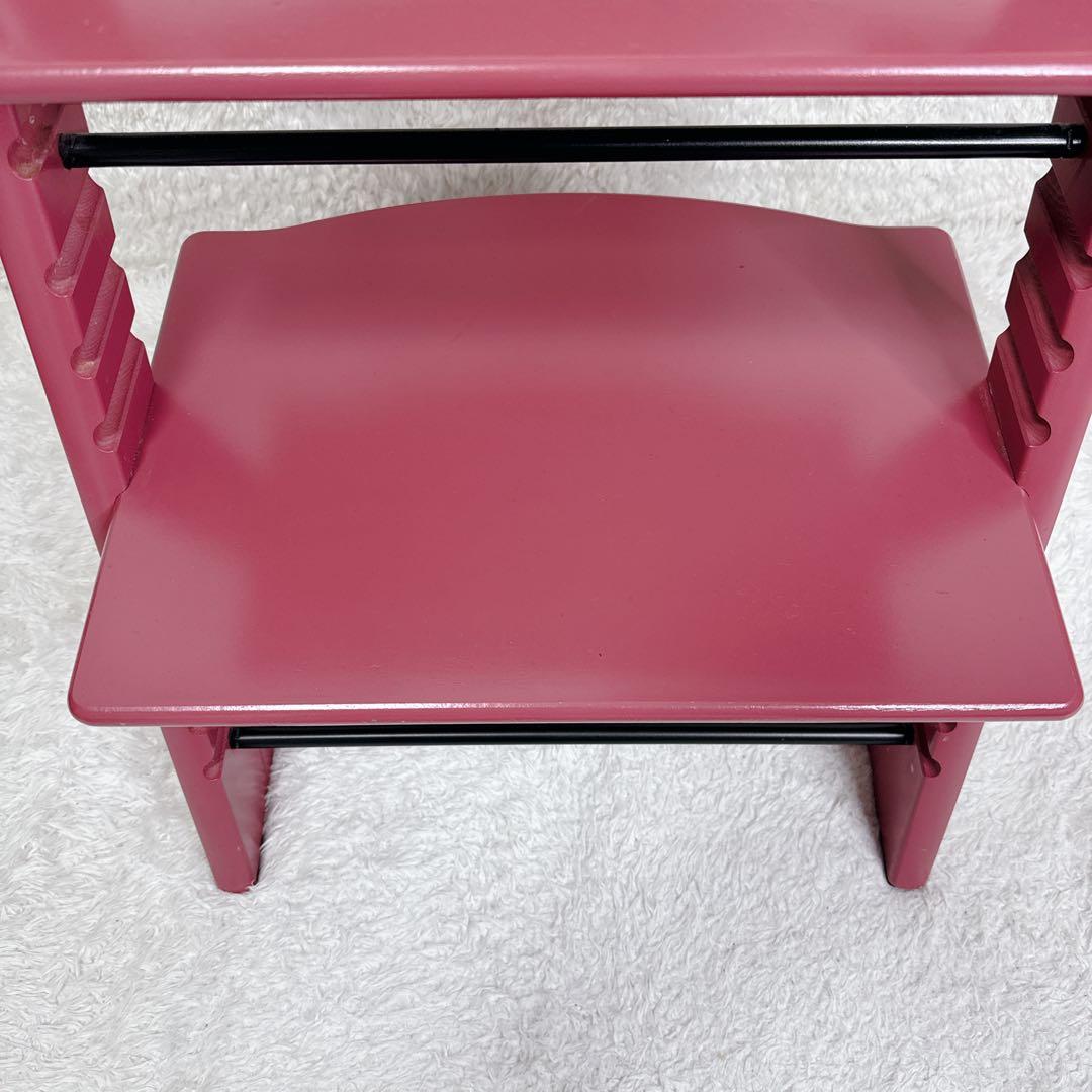 【希少カラー】STOKKE ストッケ トリップトラップ シリアル6 ヘザーピンク