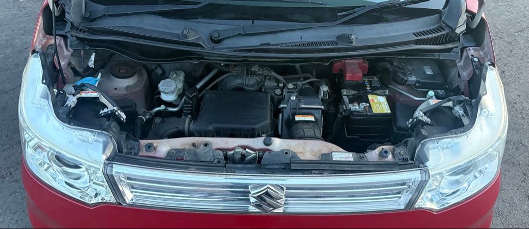 ワゴンRスティングレー[後期/ ターボ/ 車検2年付/ 9万キロ/ 取扱説明書]