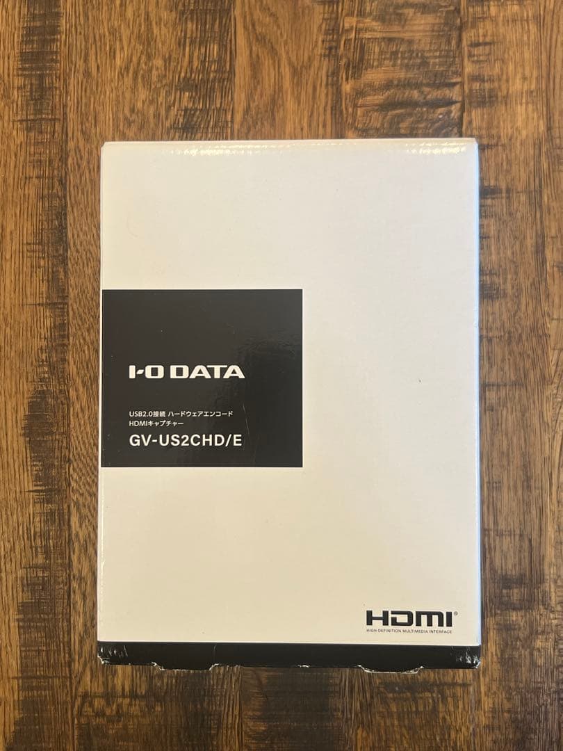 IODATA GV-US2CHD/E USB2.0 HDMIキャプチャー