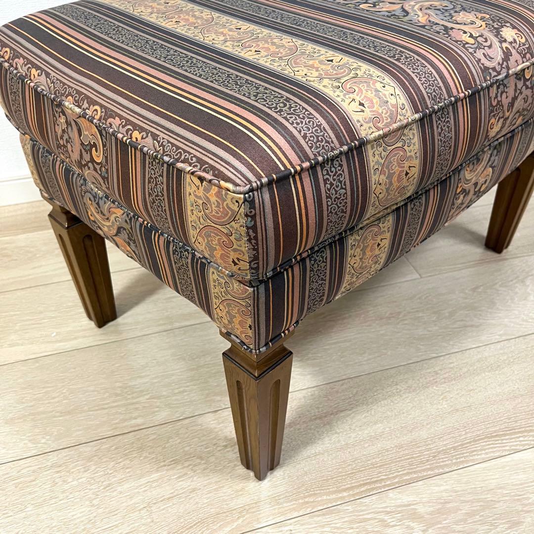 た65【美品】カリモク スツール オットマン ドマーニ UPA216A020