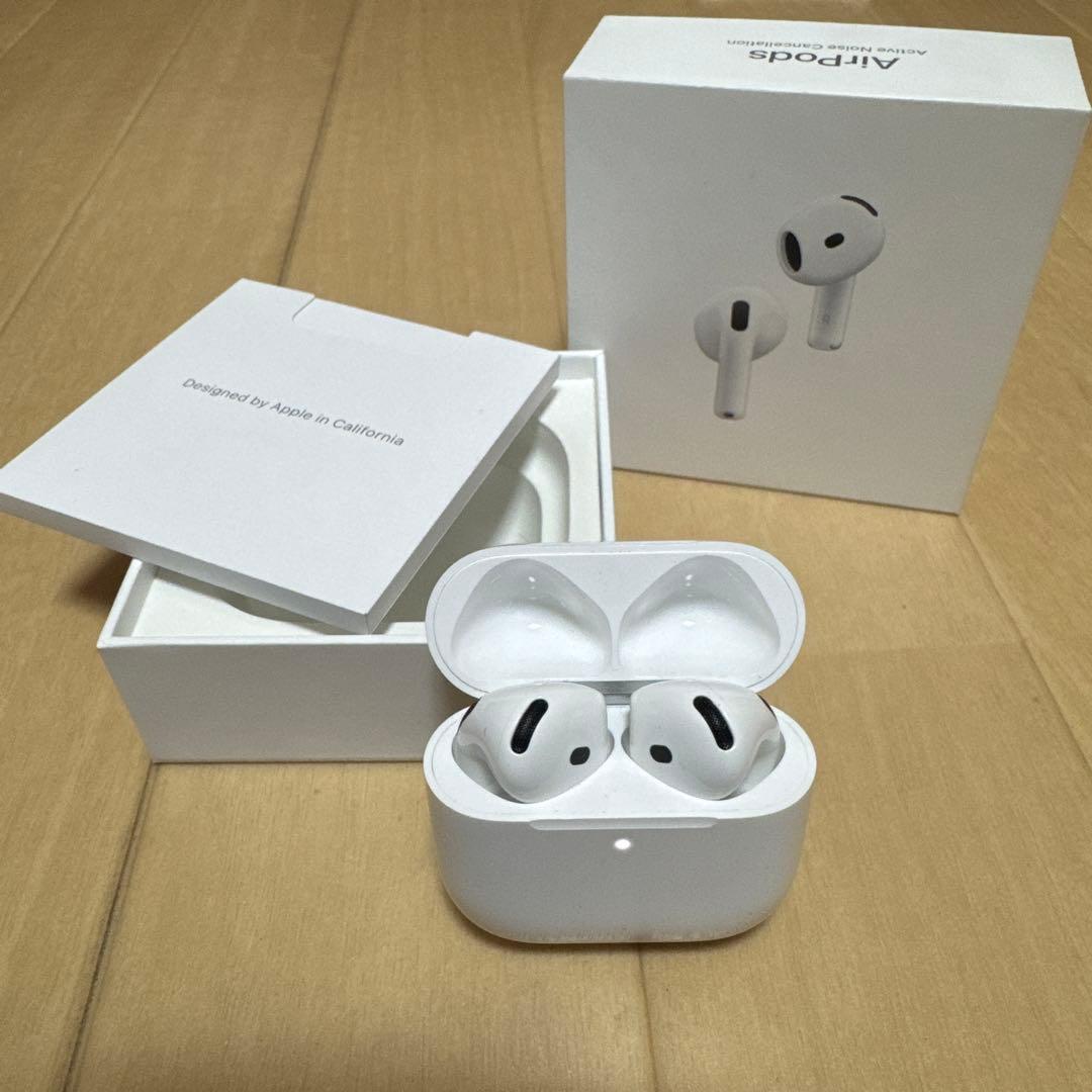 Apple AirPods 4 ANC搭載 本体 ケース付き