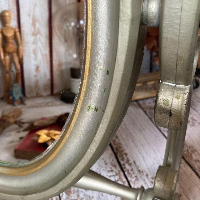 イタリア ヴィンテージ*ロココ調 スタンドミラー*伊製 ヨーロピアン 置き鏡