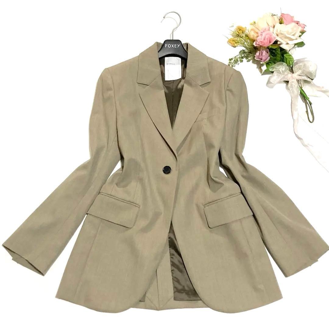 美品☆NOBLE ノーブル 2023モデル テーラードジャケット オーバーサイズ