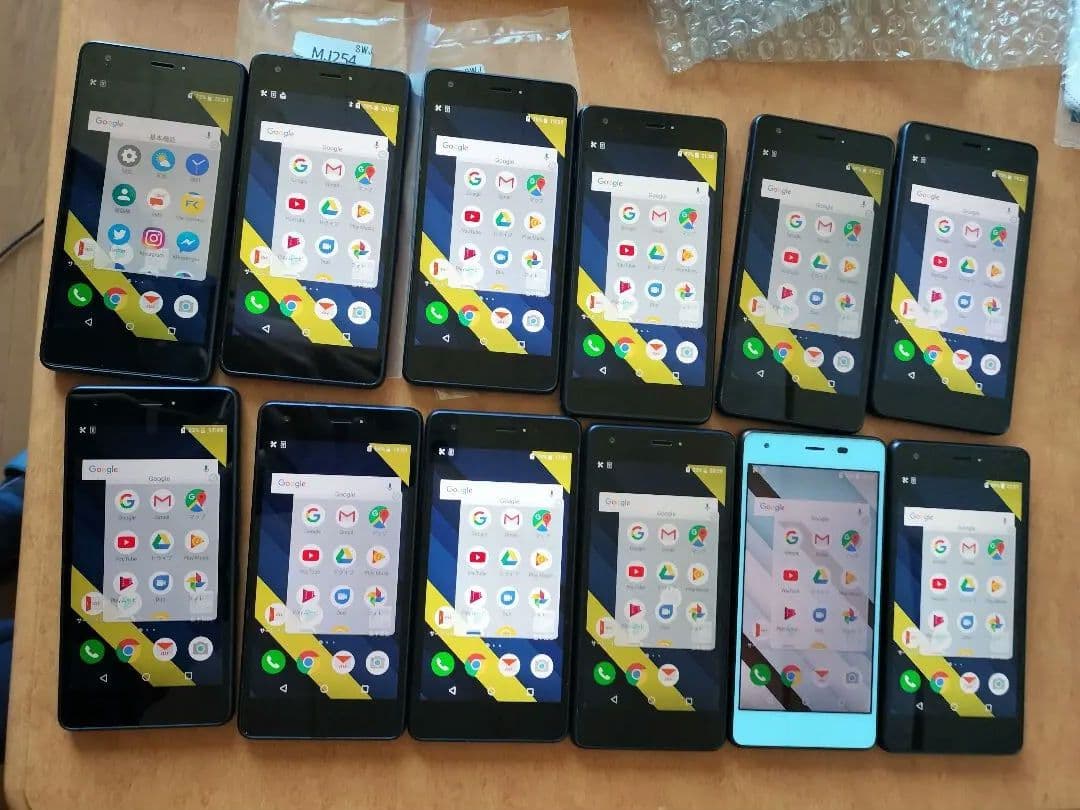 12台セット Qua Phone kyvv44 simロック解除済み