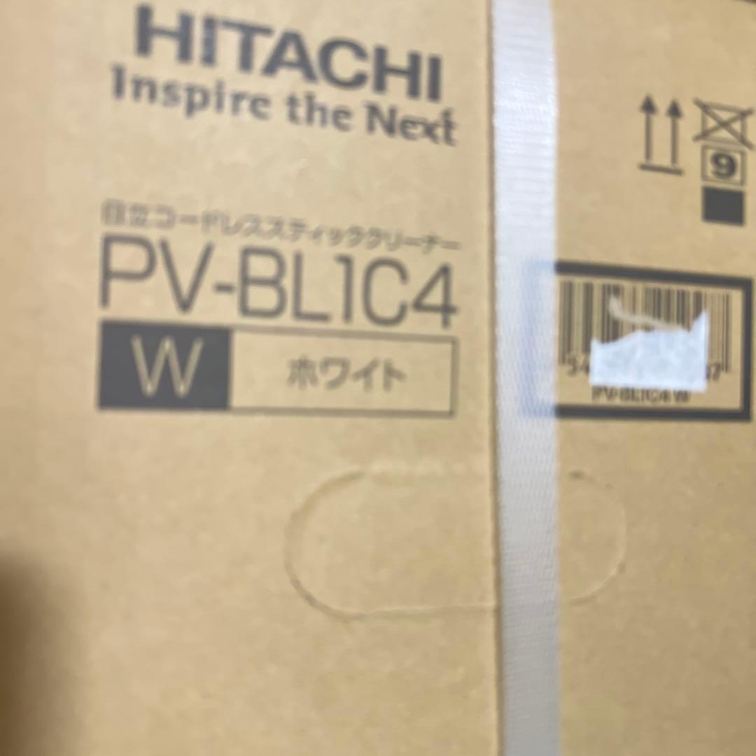 HITACHI スティッククリーナー PV-BLIC4-W ホワイト