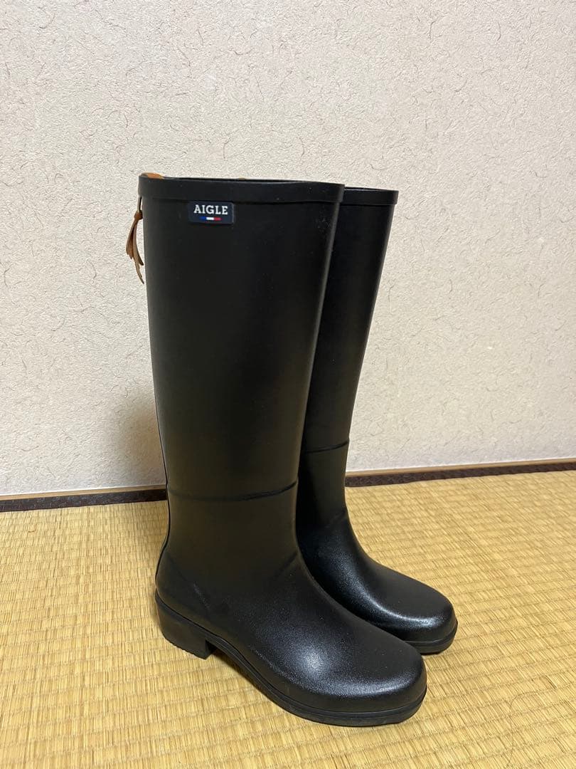 ⭐︎試し履きのみ⭐︎AIGLE エーグル　ミスジュリエット　長靴