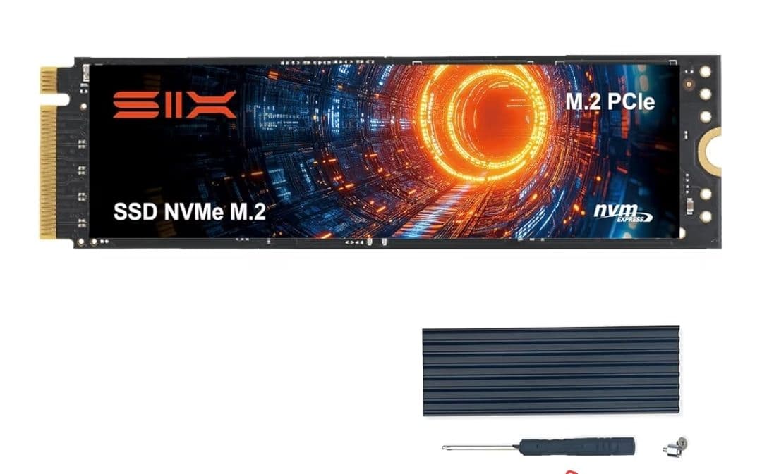 SIX NVMe M.2 SSD 1TB PCIe Gen4x4　新品