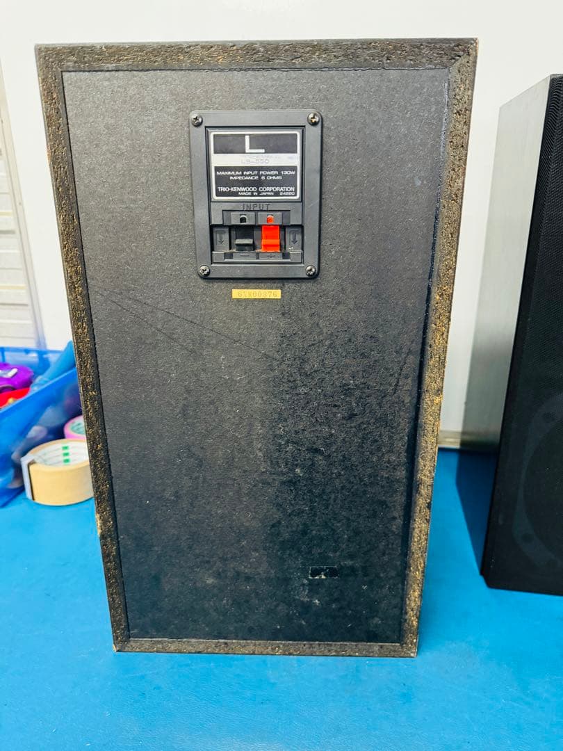 全国配送無料！昭和レトロ！★KENWOOD★LS-550 ペア　スピーカー動作品