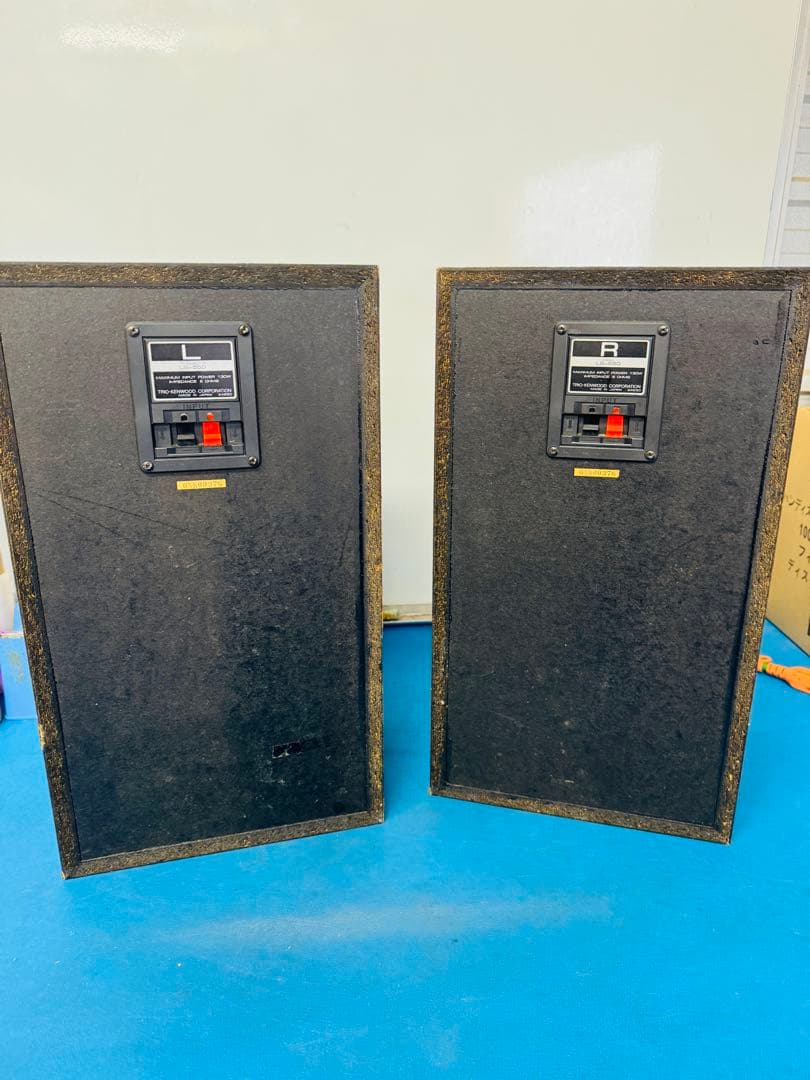 全国配送無料！昭和レトロ！★KENWOOD★LS-550 ペア　スピーカー動作品