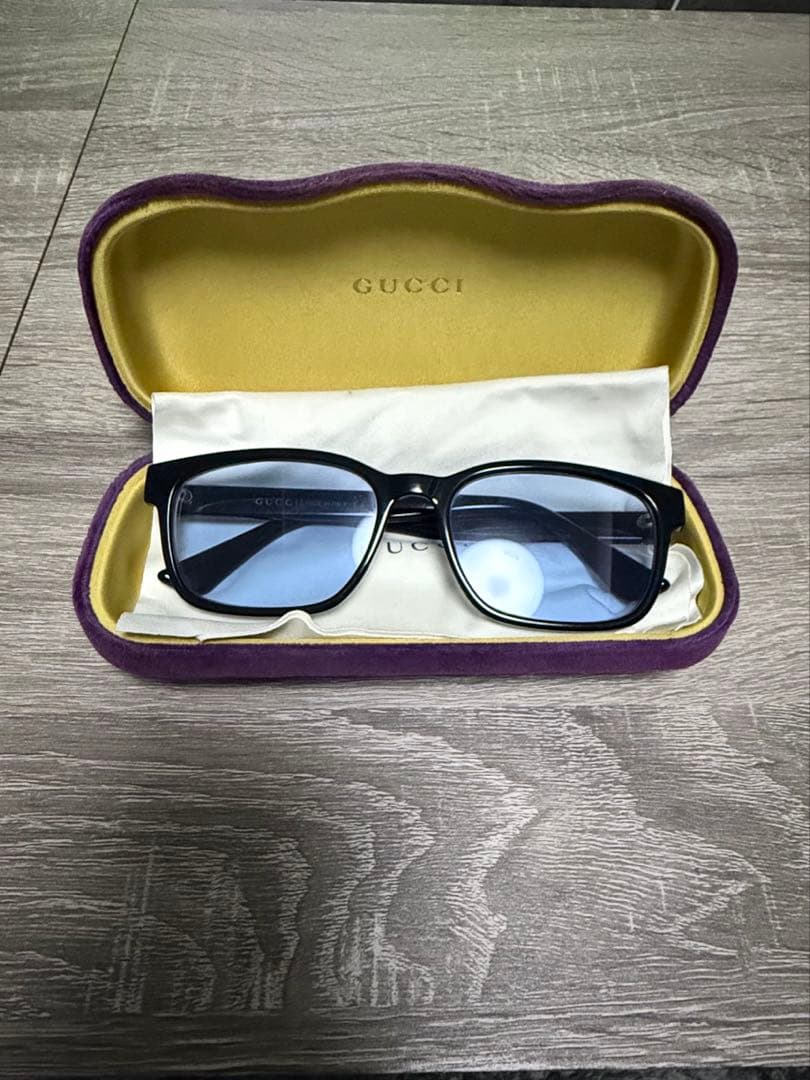 GUCCI サングラス ブルーフレーム
