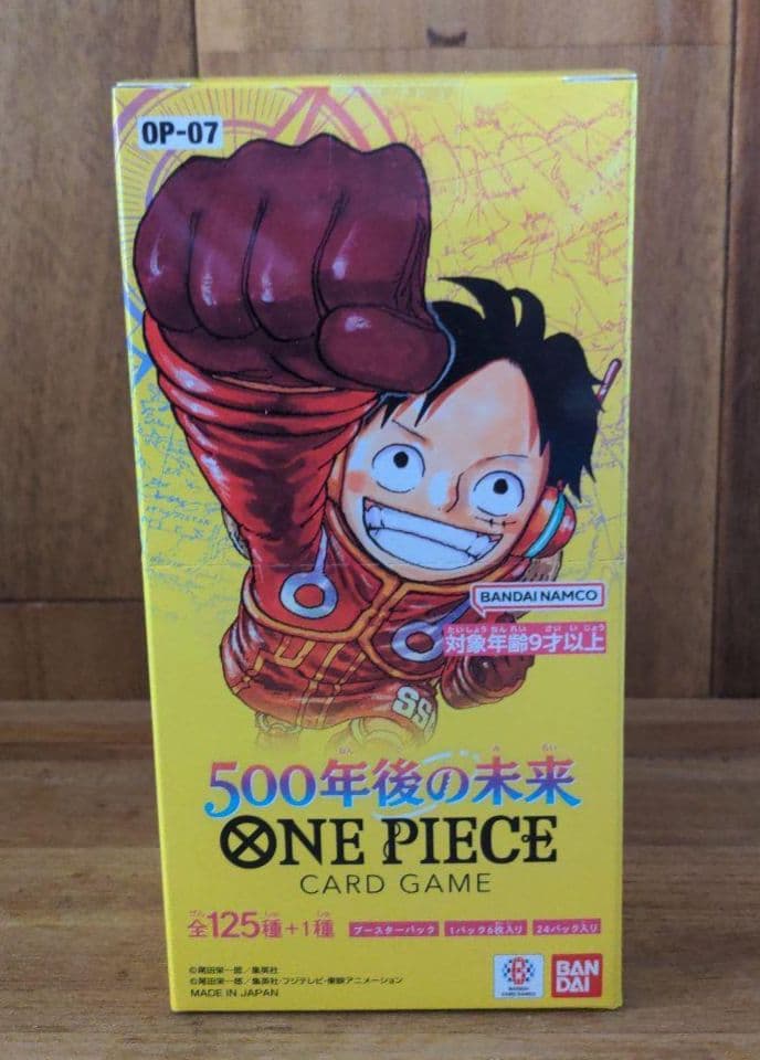 ONE PIECE カード500年後の未来 1BOX