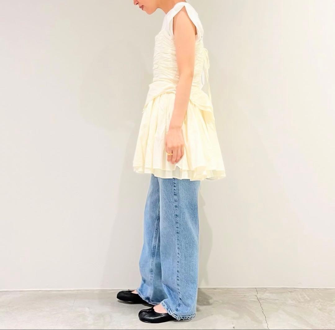 crinkle crinkle crinkle コルセットキャミソール