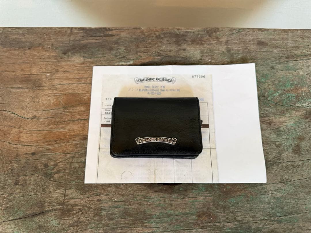 クロムハーツ Chrome Hearts 3ポケット　カードケース