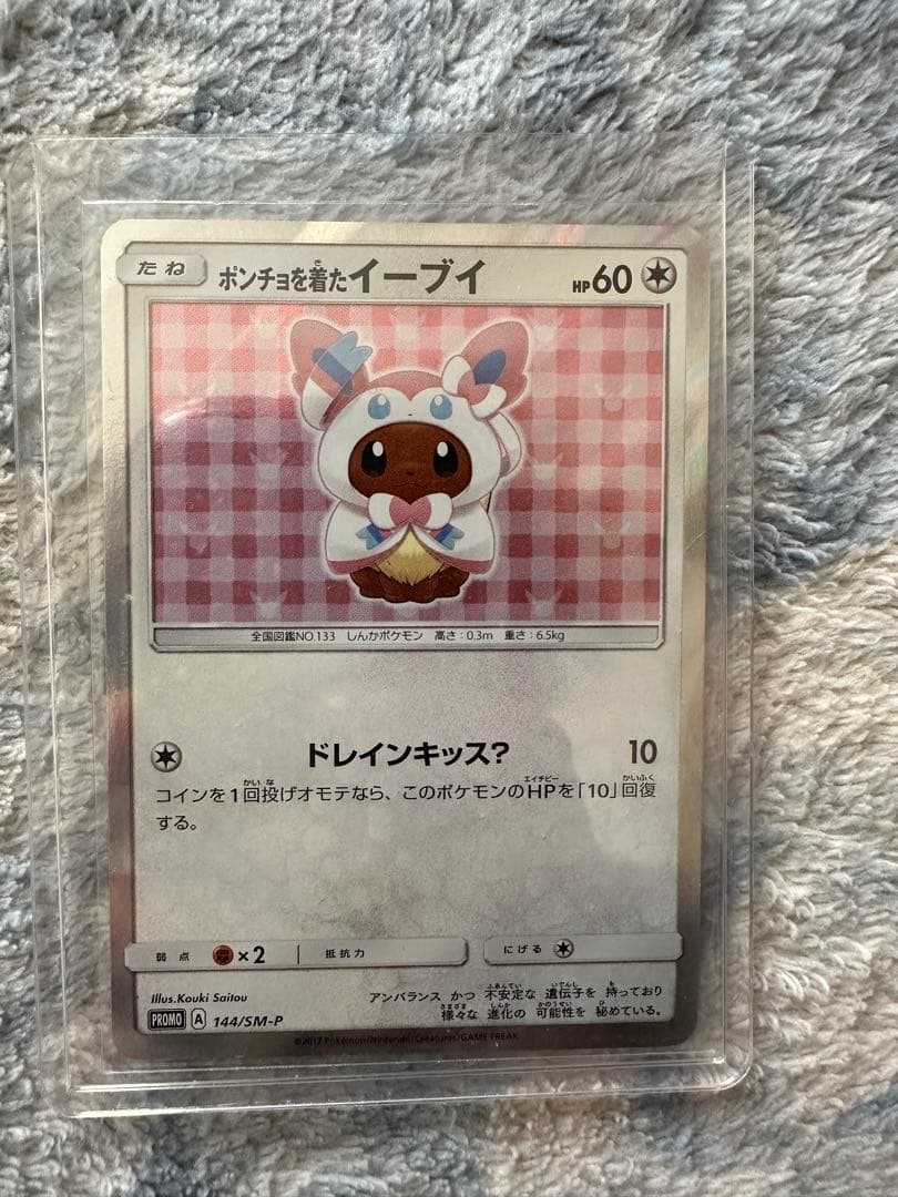 【さとしさん専用】ポンチョを着たイーブイ【ニンフィア】