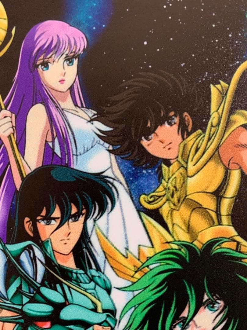 ◆聖闘士星矢 ◆金属製ポスター◆4枚セット◆30X20cm◆