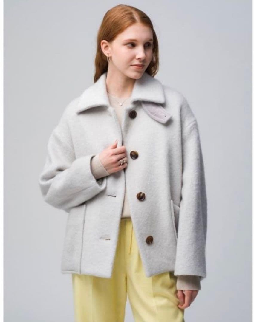 美品✨ ロンハーマン モヘア シャギーウール ショート コート オーバーサイズ