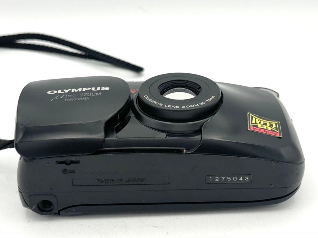 【ゆゆ様　完動品】OLYMPUS μ ZOOM PANOLAMA フィルムカメラ