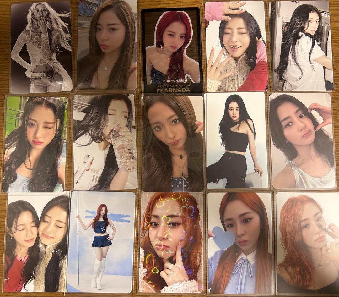 即購入不可 ルセラフィム lesserafim ユンジン トレカ yunjin