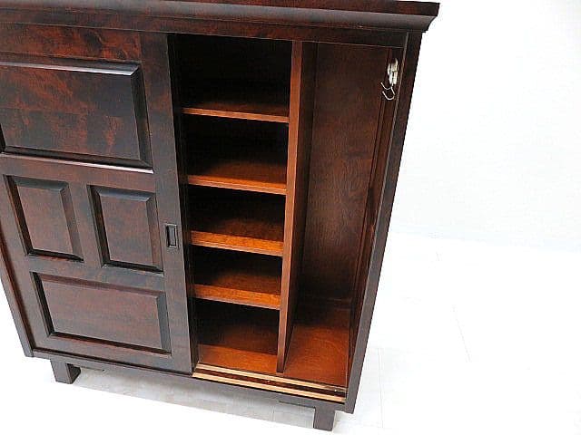 A*2様 北海道民芸家具 樺無垢材下駄箱 シューズボックス/玄関収納/靴箱 和家