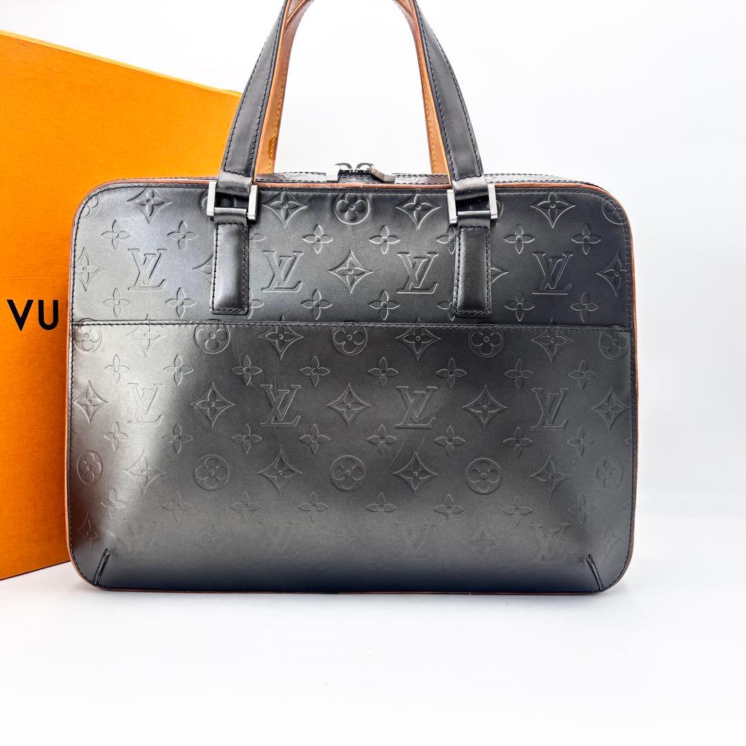 LOUIS VUITTON モノグラムマット マルデン ブリーフケース 黒