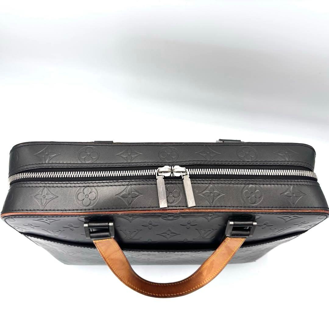 LOUIS VUITTON モノグラムマット マルデン ブリーフケース 黒