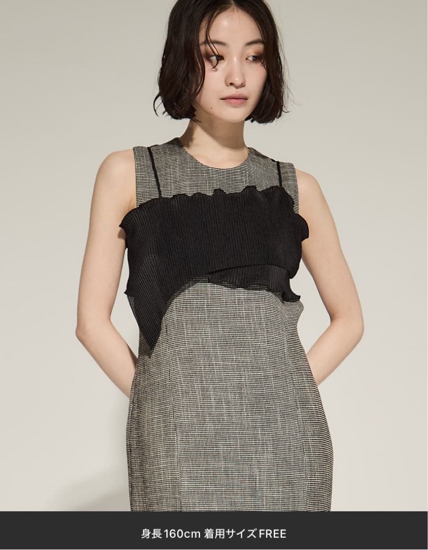 TODO WAVE SHEER CAMISOLE/シアーキャミソール