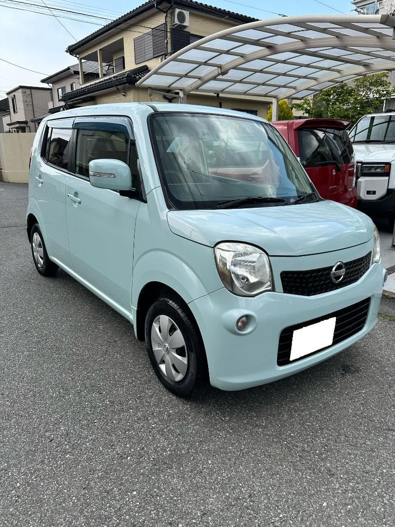 車検令和9年6月・日産MOCO・ナビ・テレビ・Bカメラ・乗って帰れます。