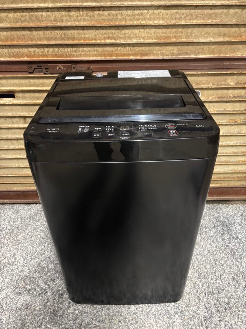 【高年式】ヤマダ 洗濯機 5.5kg YWM-T55LK 2025年製
