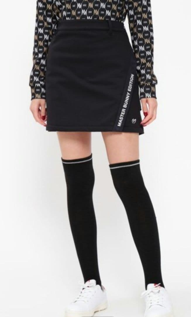 美シルエット✨可愛い希少モデル❤MASTER BUNNY 裏起毛フリルスカート☆