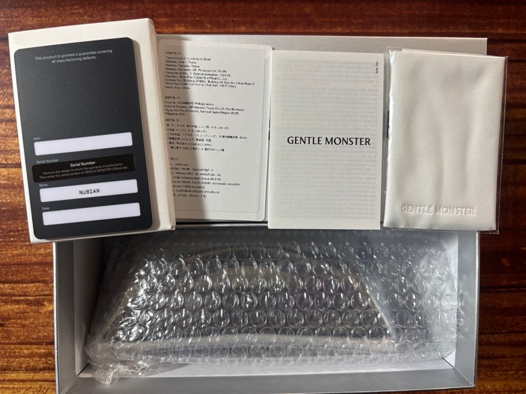 GENTLE MONSTER Martin 02 シルバー